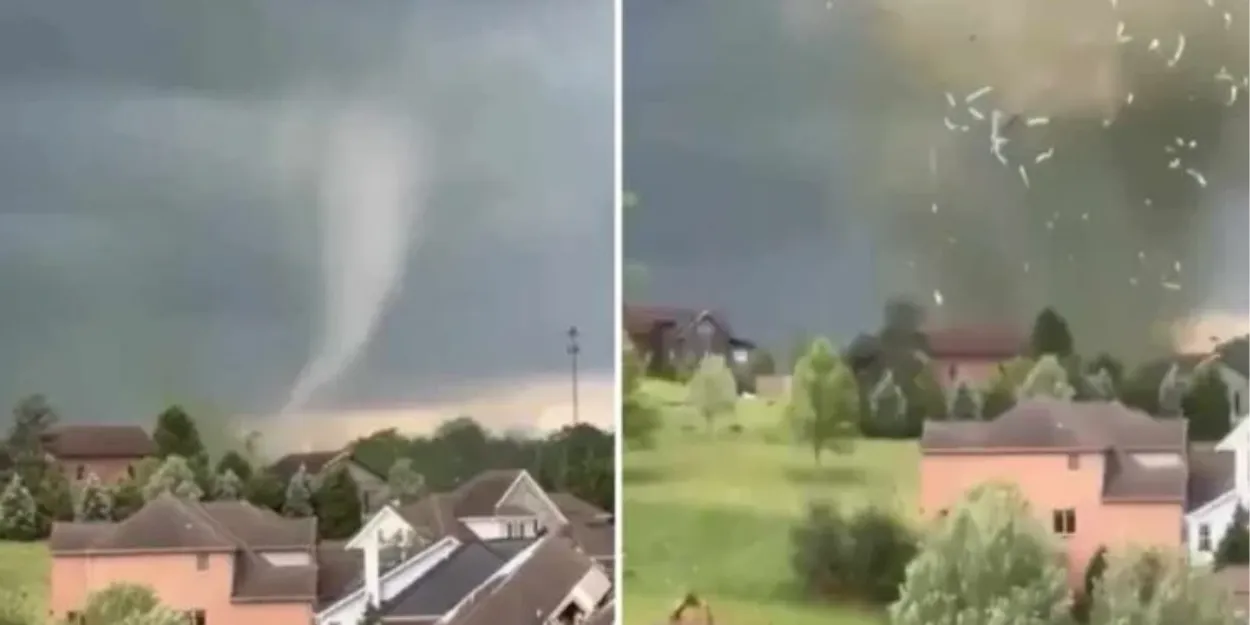 Pennsylvanie  une tornade frappe une église pendant la messe sans faire de victimes, le pasteur témoigne d'un miracle