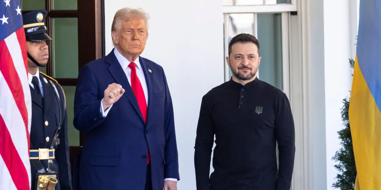Après l'échange tendu entre Trump et Zelensky, le message d'un archevêque ukrainien basé aux États-Unis