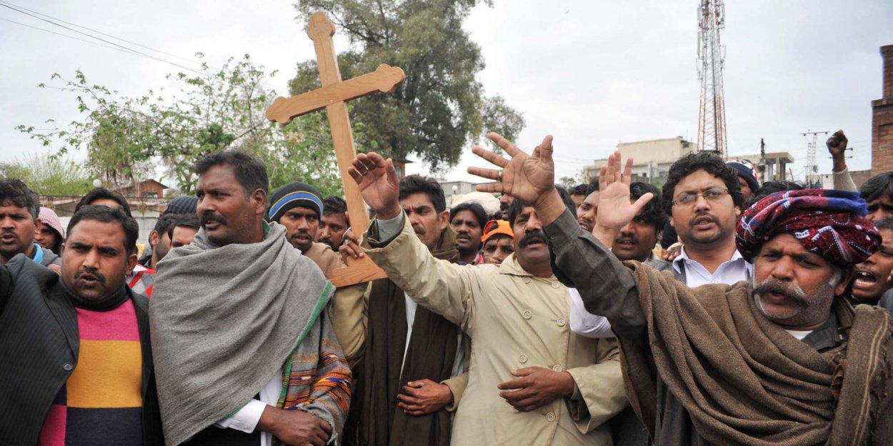 Blasphemy in Pakistan onderzoekt het aanzetten tot protest tegen christenen