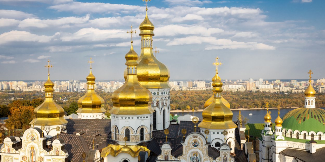 Schermutselingen in Kiev tussen orthodoxe gelovigen en de politie