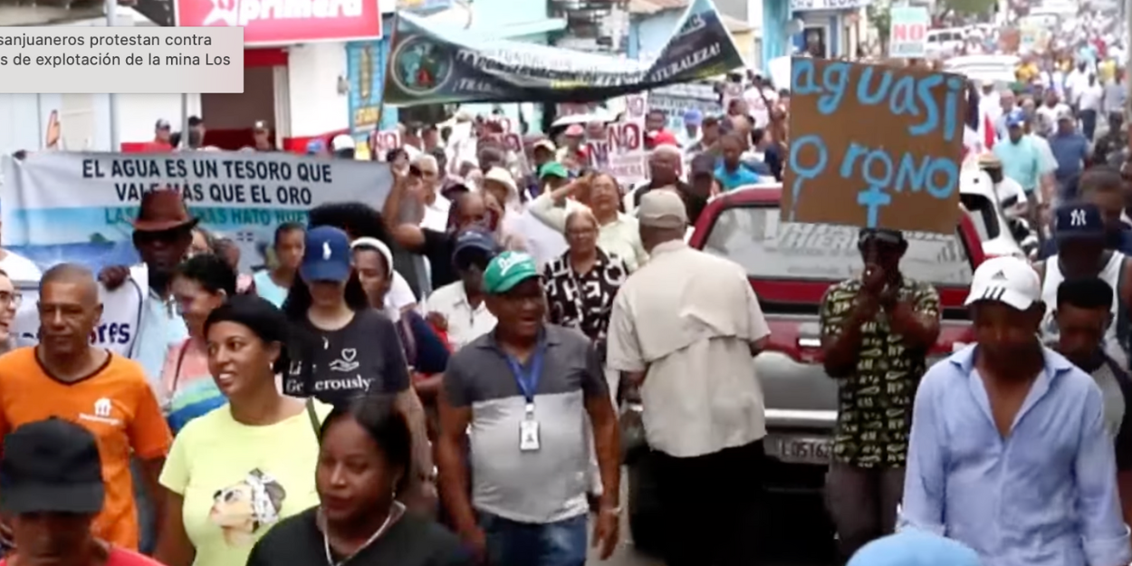 En République dominicaine, des milliers d’évangéliques mobilisés contre une exploitation minière "Les enfants de Dieu doivent prendre soin de la nature"