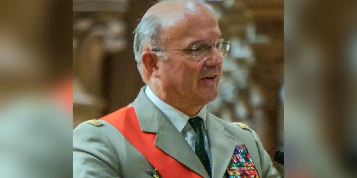 Général Georgelin  hommage à un homme de service et de foi lors d'une messe à Paris