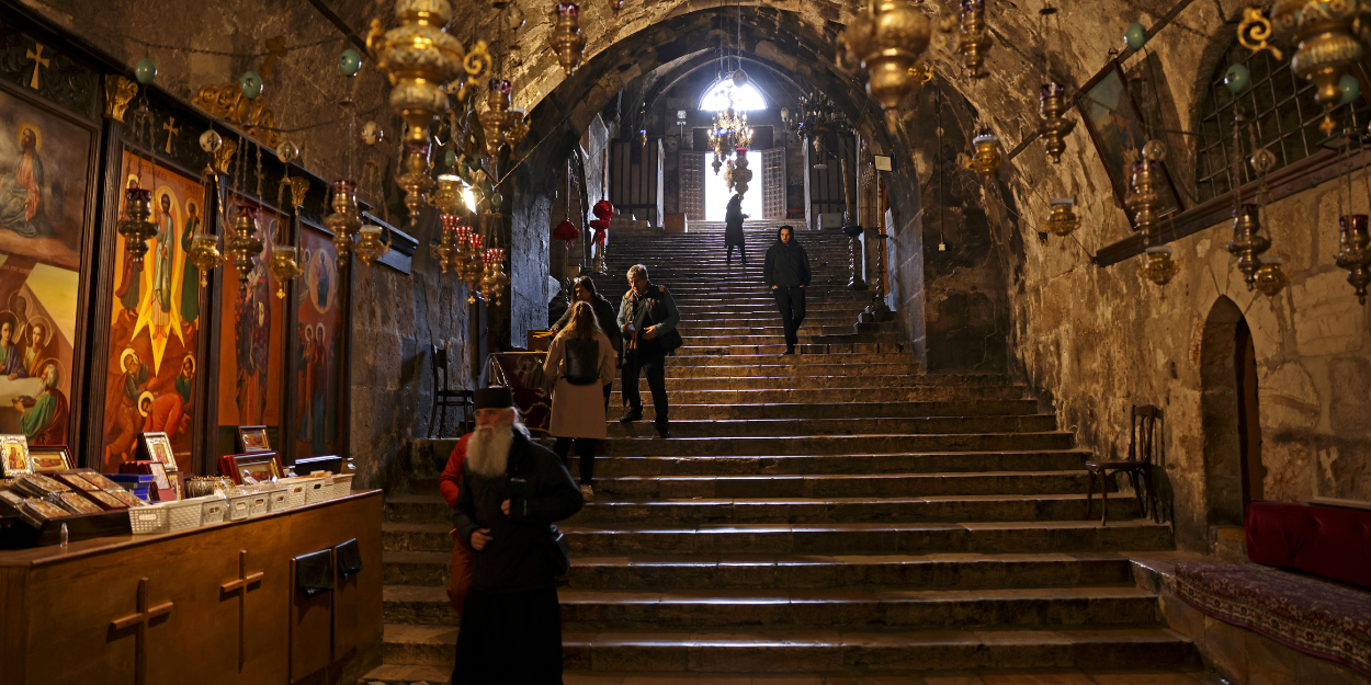 Jerusalem, das griechische Patriarchat, prangert einen abscheulichen Angriff an einem heiligen Ort an