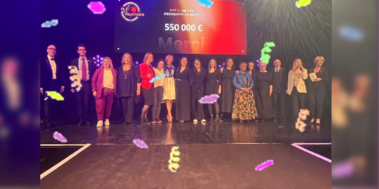 L’Armée du Salut la 4e édition de La Nuit de la Philanthropie récolte 550 000 euros pour les femmes