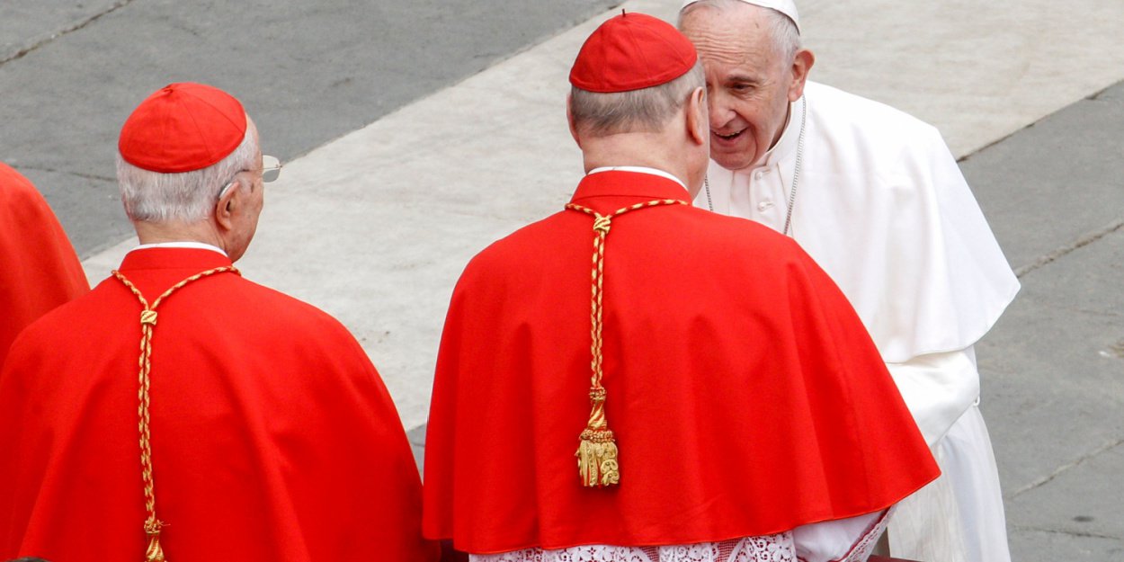 De paus kondigt aan dat hij eind september 21 nieuwe kardinalen zal creëren