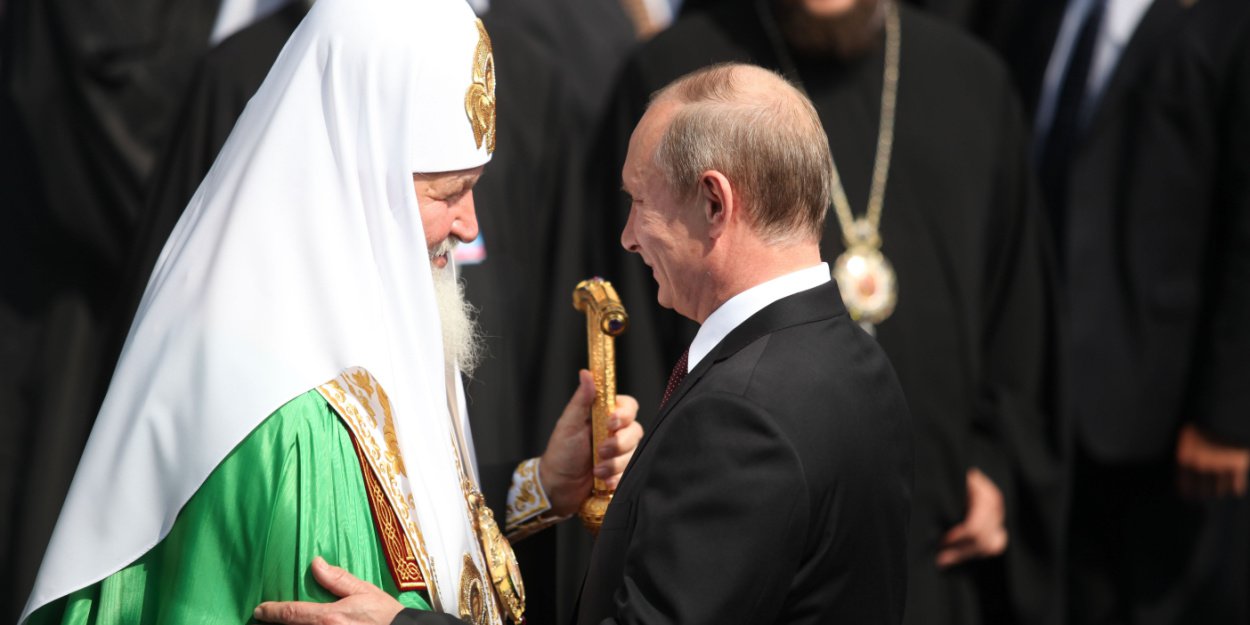 Russian patriarch blesses Putin's return of famous icon