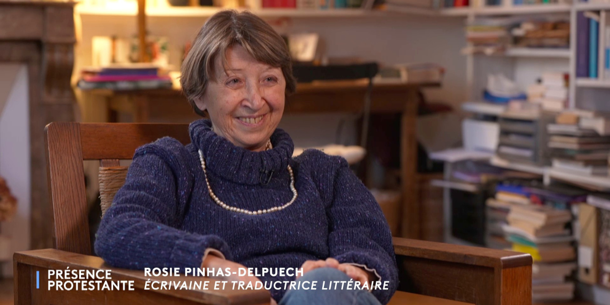 Présence Protestante Marion Muller-Colard reçoit Rosie Pinhas-Delpuech, écrivaine et traductrice, spécialiste de l’hébreu