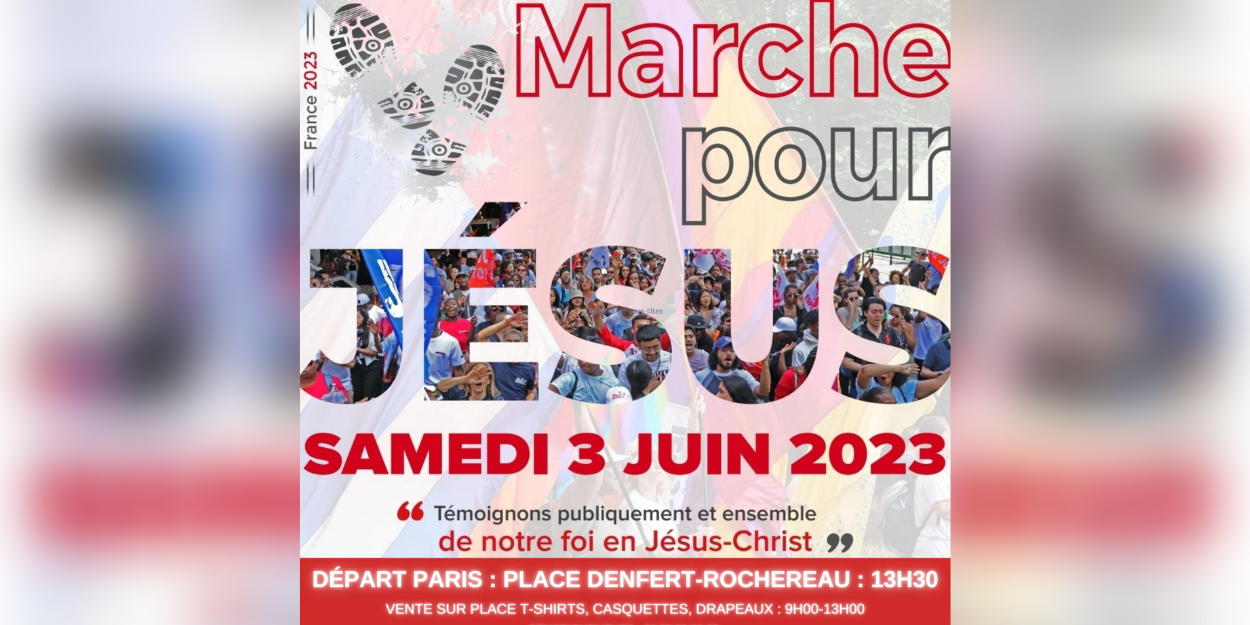 Treffen mit Pastor Gilbert Léonian, Präsident des Marsches für Jesus Île-de-France, ein Aufruf zur Einheit und zum Handeln, um Jesus bekannt zu machen