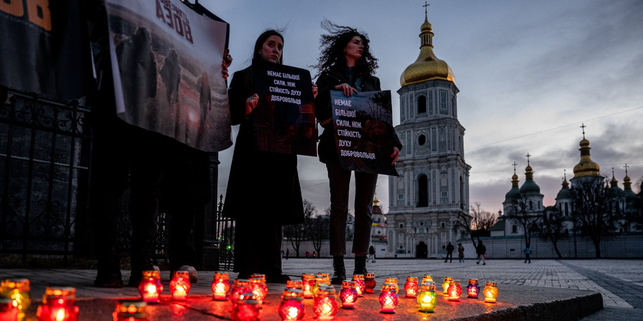 Spanningen in Oekraïne rond een beroemd orthodox klooster in Kiev