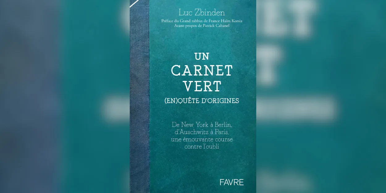 Un Carnet vert un livre sous forme d'enquête sur les traces d'un pasteur résistant
