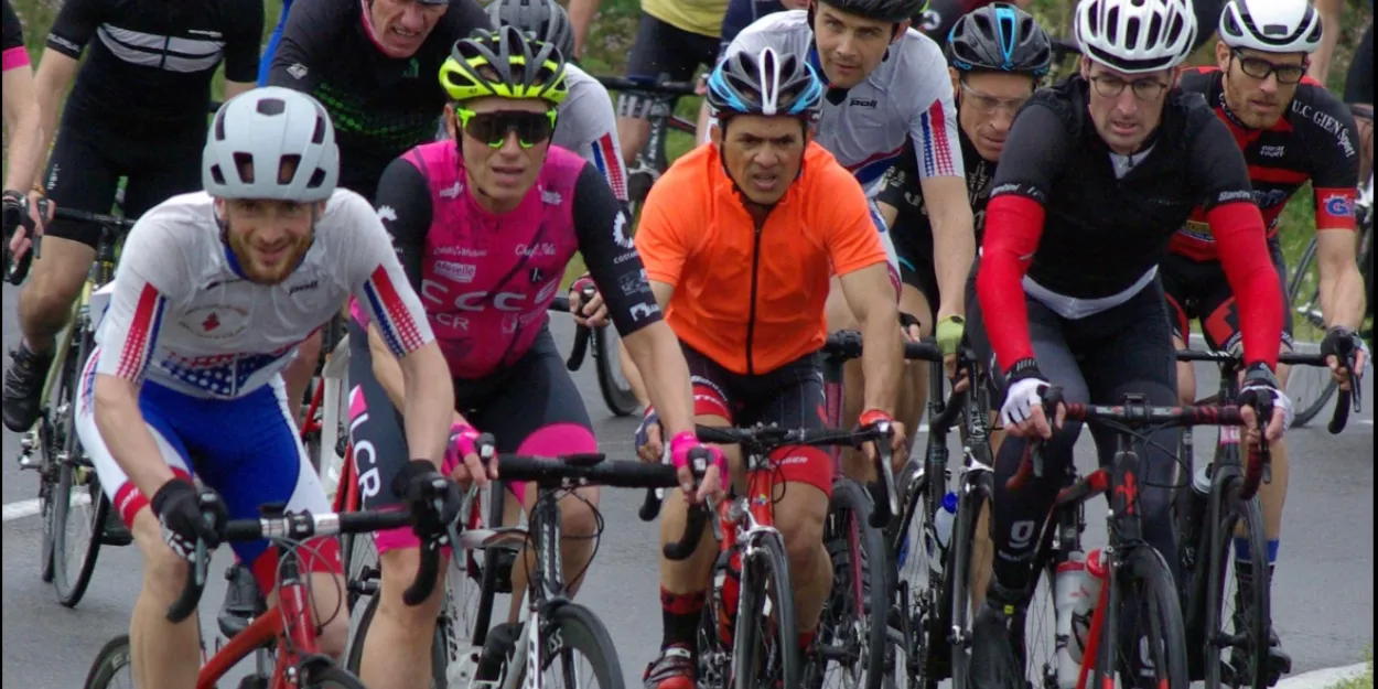 Une course cycliste pour les prêtres et religieux en France