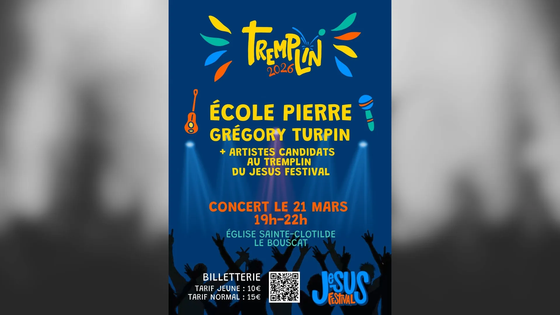 Lancement des “Soirées Tremplin” du Jésus Festival, à la découverte de nouveaux talents
