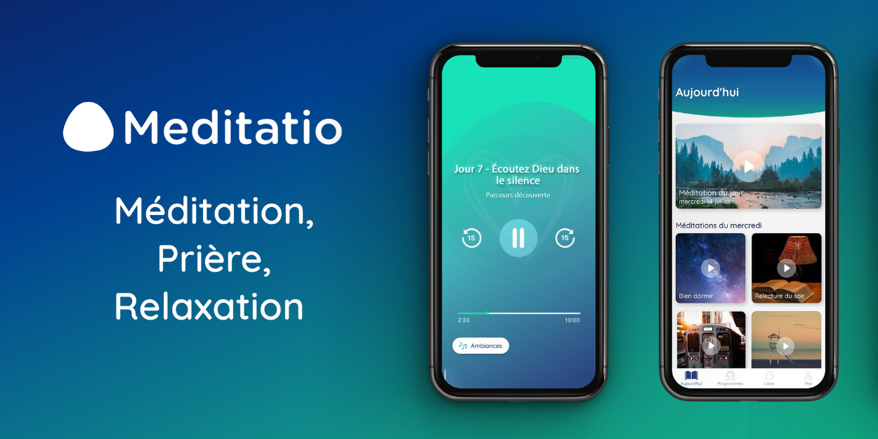 meditatio première application de méditation chrétienne