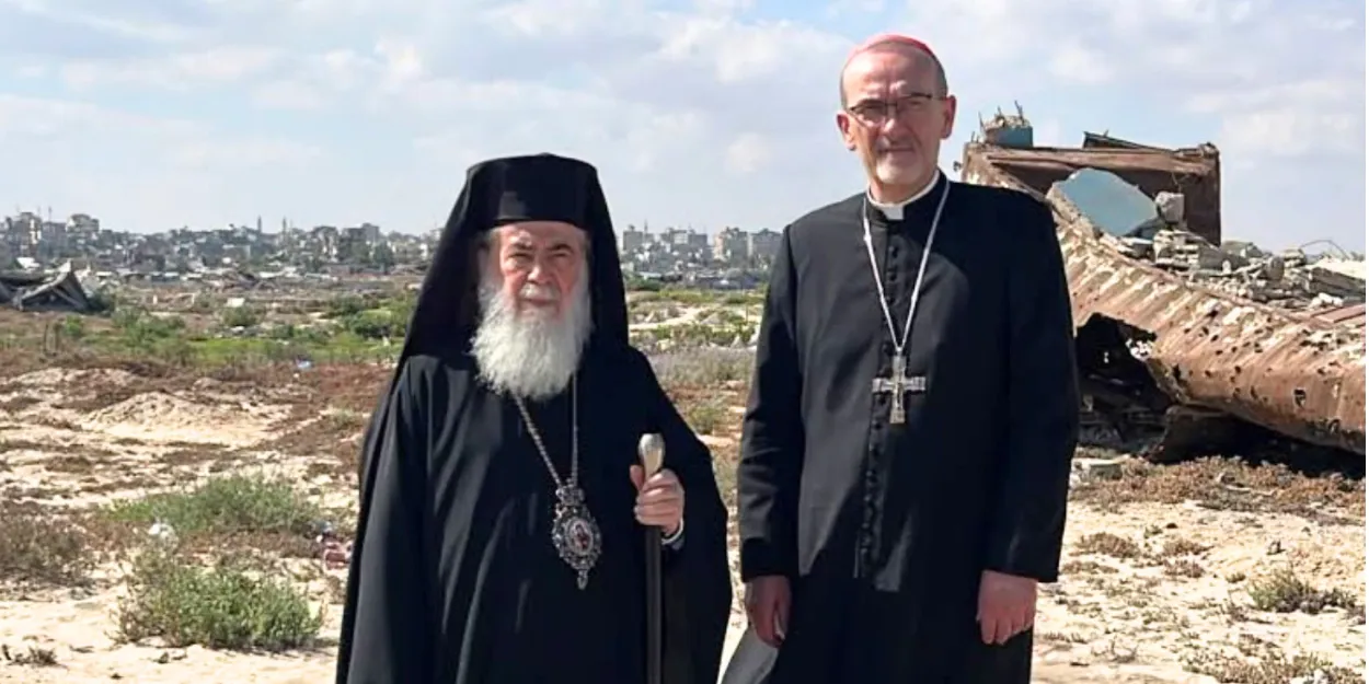 patriarche_latin_Jérusalem_promet_pas_abandonner_chrétiens_Gaza